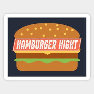 Hamburger Night Magnet